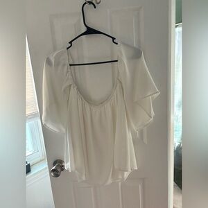 Elegant White Women's Top